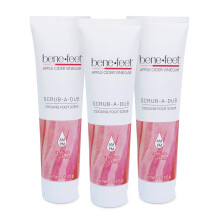 Benefeet Scrub-A-Dub Kylande Fot Scrub - Exfolierar + Fräschar upp Torr + Dull Hud