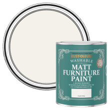 White Furniture Paint in Matt Finish - Chalk White 750ml