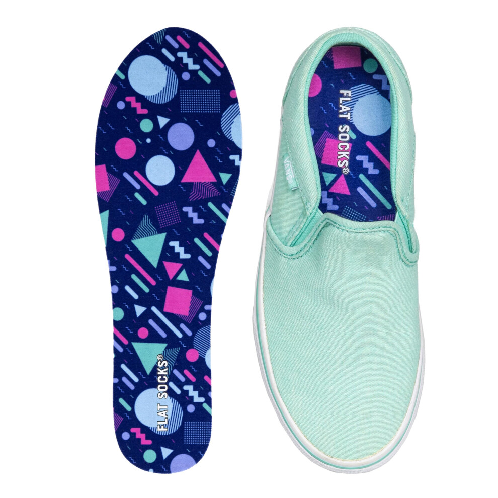 Calzini Piatti Calzini Invisibili Soletta Per Scarpe Senza Calzini Antiscivolo Anti-Puzzo Soletta Lavabile Per Scarpe A Piedi Nudi Per Uomo E Don-image