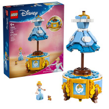 LEGO Disney Princess Cinderellas Kleid Kinderspielzeug mit Minipuppenfigur Lustiges Bauspielzeug fr Mdchen und Jungen ab 9 Jahren Disney-Gesche