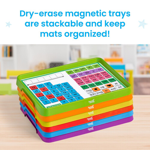 Hand2mind Advancing Phonics Word Work Small Group Set Magnetic Letter Fliser 2