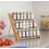 Orii 18 Jar Bamboo Compact Spice Organizer for Countertop and Kitchen Drawer Filled with Spices Program 2