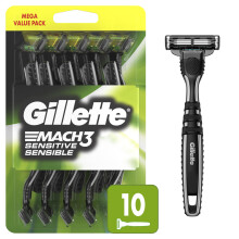 Gillette Mach3 Knsliga rakknivar fr mn Mn engngs rakknivar som svnger huvudet fr nra och bekvm rakning 10 rkning