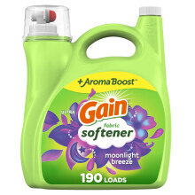 Gain Vloeibare Wasverzachter, Moonlight Breeze, 190 wasbeurten, 140 fl oz
