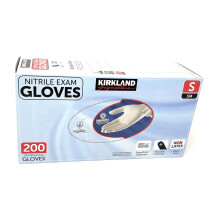 Kirkland Signature Nitrile Gloves Box of 200 COUNT SMALL