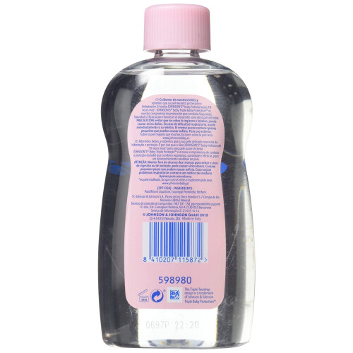 Johnson's Baby JOHNSONS OLIO ROSA BABY 300 ML. 1