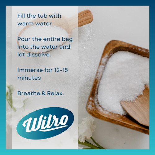 Wilro Soothing Aromatic Bath Salts 3-pack Variety Sampler Pack 2