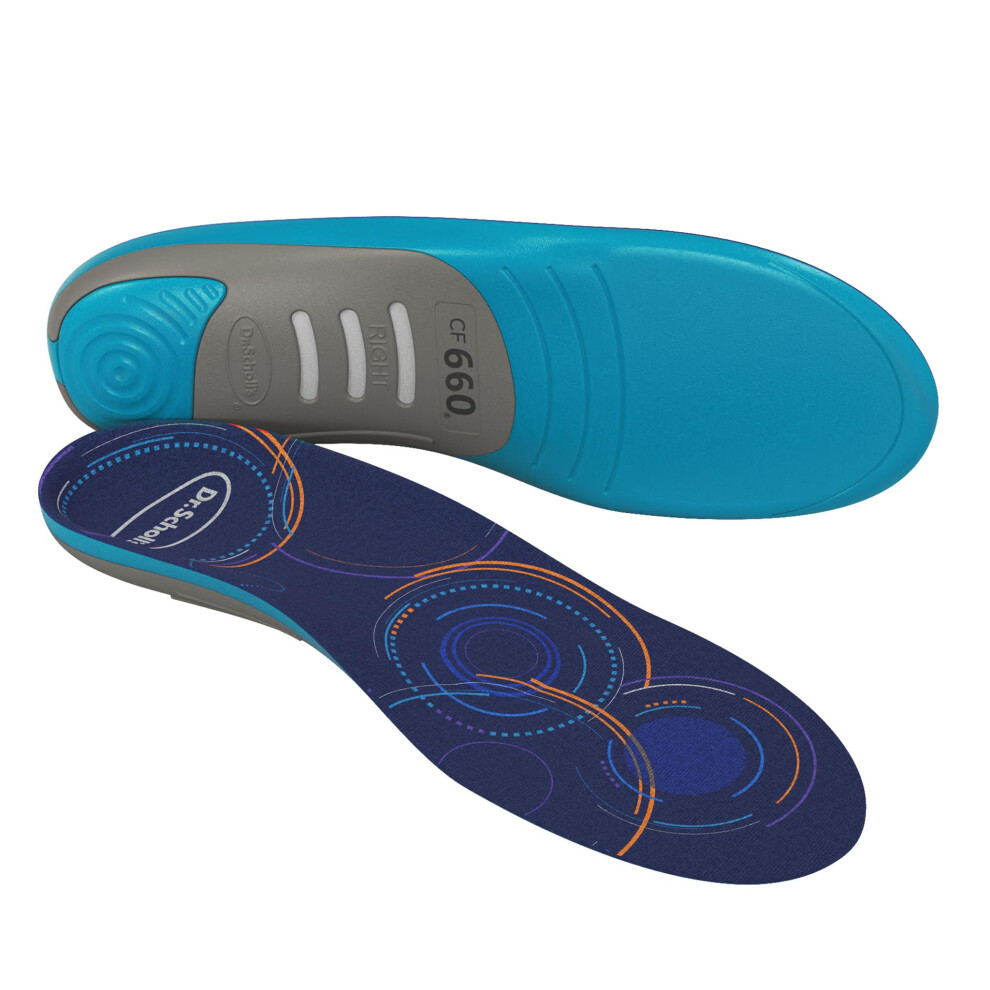 Dr. Scholl's Custom FiT Comfort - Plantar Fasciitis Insoles  Orthotics Shoe Inserts with Arch Support for Men & Women  Suitable for 220+ lbs  Stay on