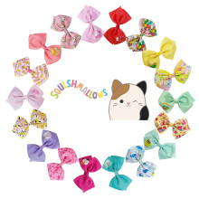 LUV HER speciale squishy haaraccessoire voor meisjes! 18-delige haarstrik met krokodillenklemmen, vanaf 3 jaar
