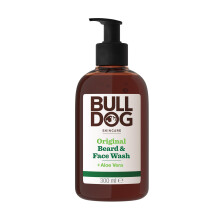 SKINCARE 2-in-1 Original Beard & Face Wash For Men 300 ml, Aloe Vera Enriched, For All Beard Types, Removes Dirt & Oil