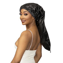Esha Girl - Douchemuts voor extra lang haar Vlechten Locs Twists - Waterdicht - Nauwsluitende pasvorm garandeert geen lekken - Gemakkelijke knop omho