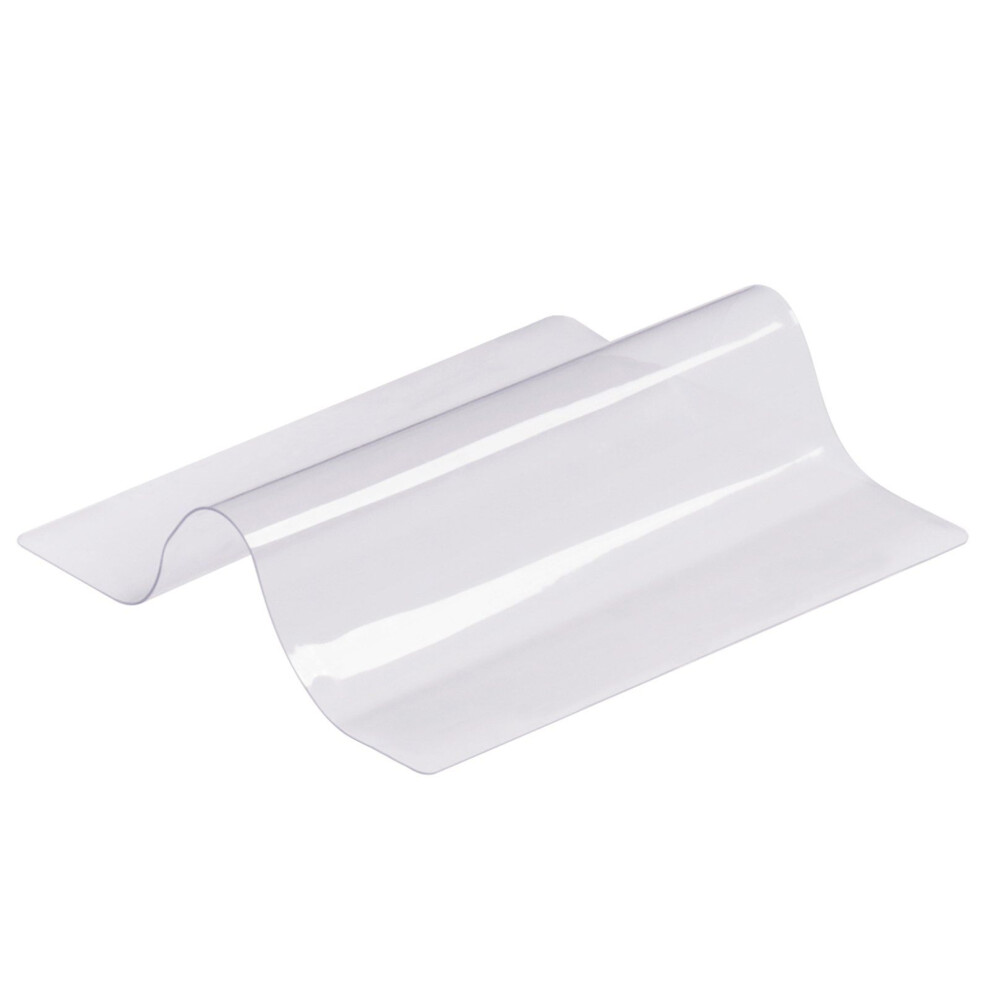 VEVOR Clear Table Cover Protector  12"" x 12""/305 x 305 mm Table Cover  1.5 mm Thick PVC Plastic Tablecloth  Waterproof Desktop Protector for Writing