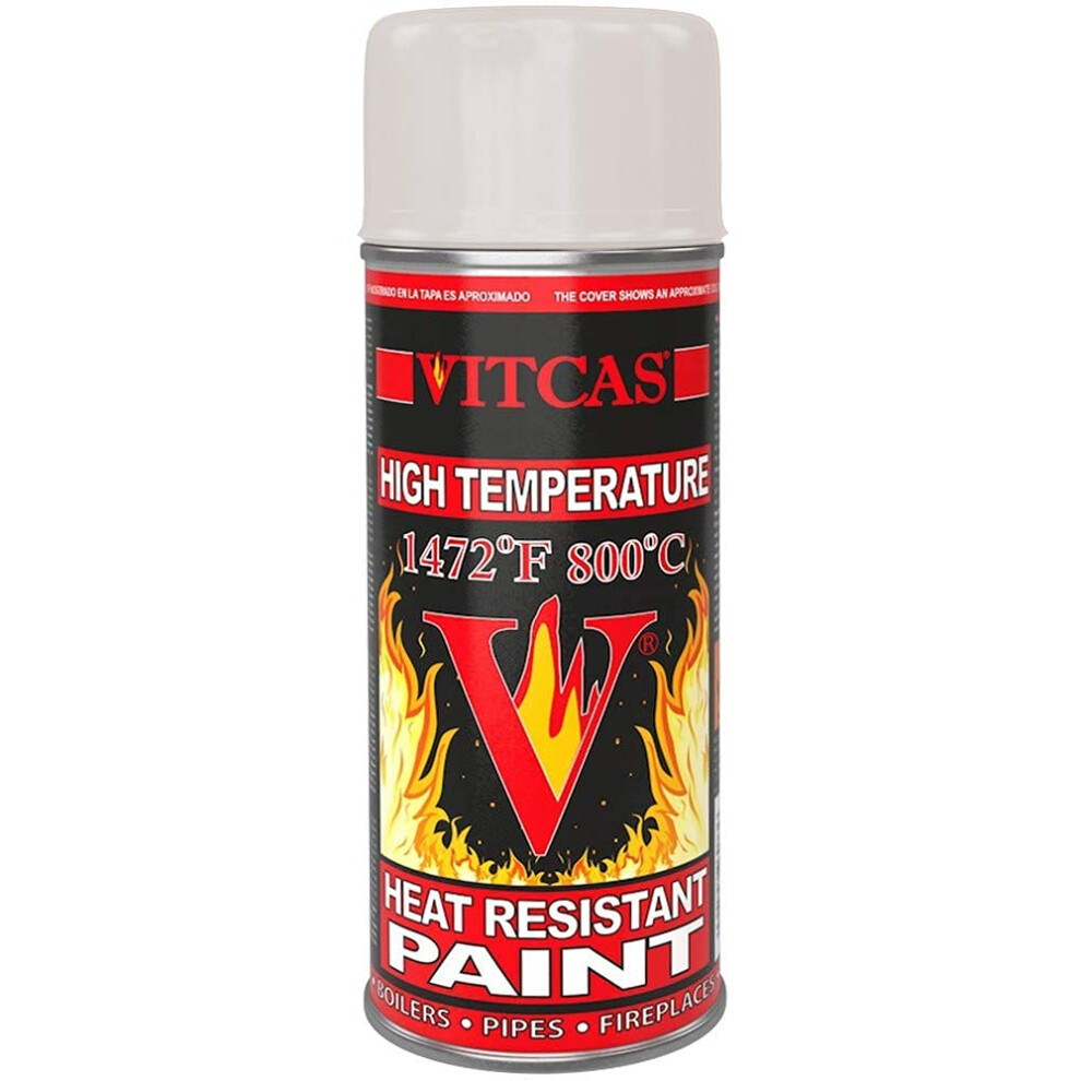 Heat Resistant Paint Spray Â Fireproof - Ideal For Bbq's Â Engines Â Exhausts - Stoves Â Furnaces Â Heaters - Anti Corrosive Â Decorative 5060197260729