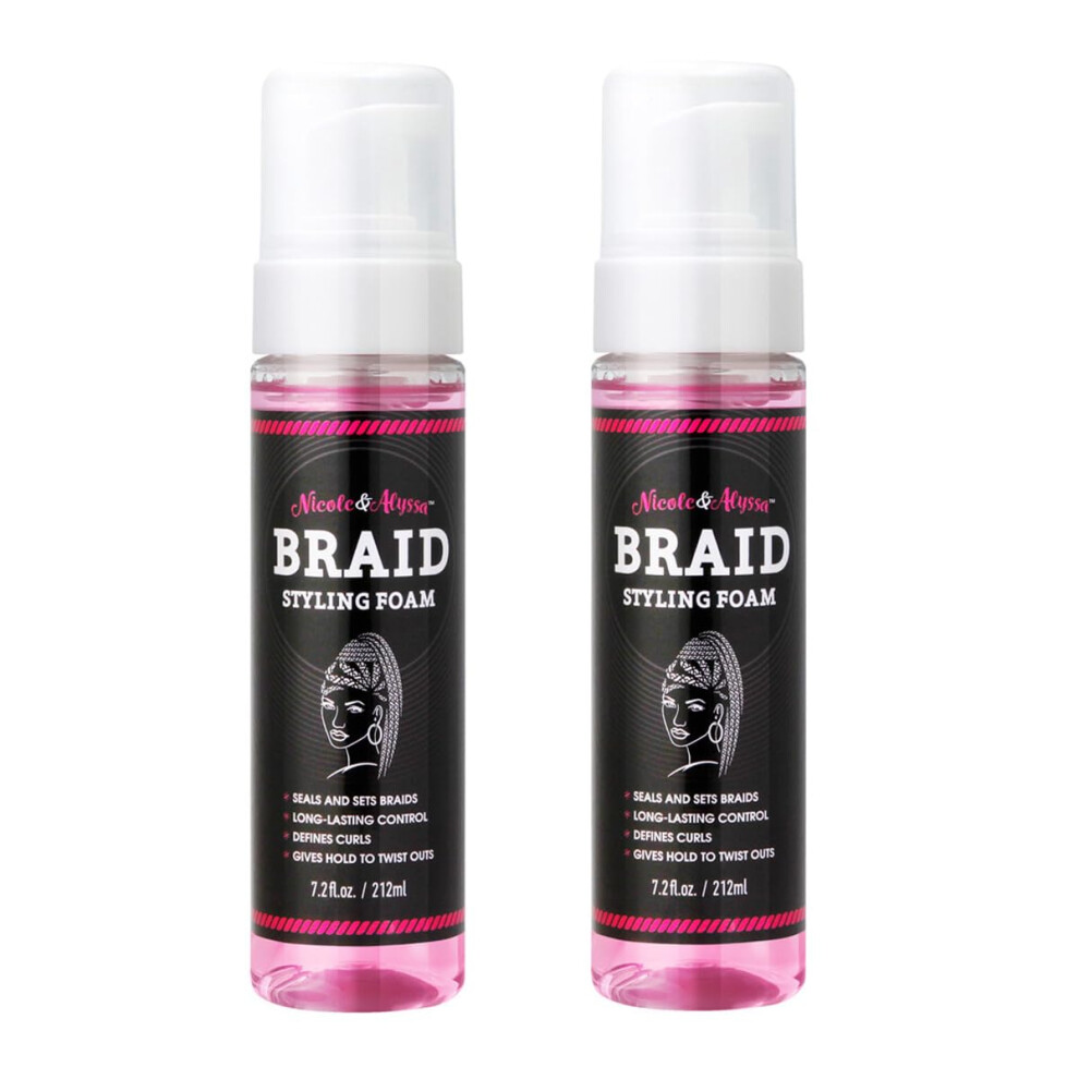 Nicole & Alyssa - Braid Styling Foam 7,2 Oz (2Er-Pack)-image