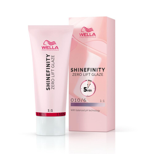 Wella Wella Shinefinity Zero Lift Glaze 60 ml 010/6 Lavender Flash - hell-lichtblond violett