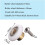 4X Replacement Shower Door Rollers/Runners/Wheels 19mm Diameter 3