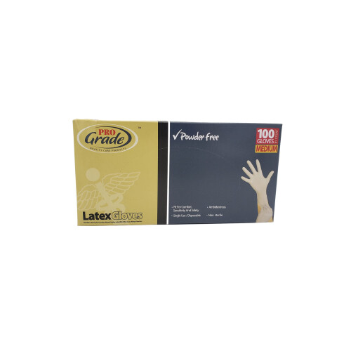 Pro Grade Latex Handsker Pulver Gratis 100 handsker medium 1