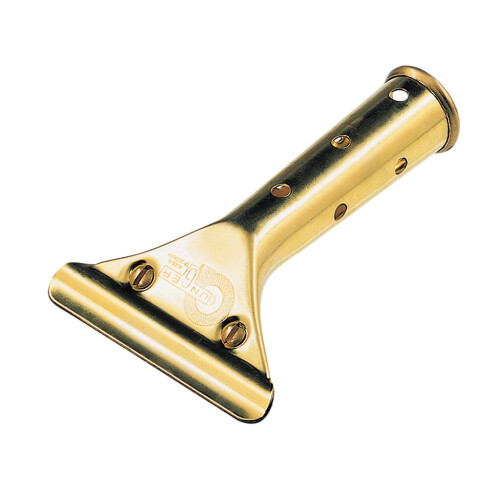Unger GS00 Golden Clip Brass Squeegee Handle 1