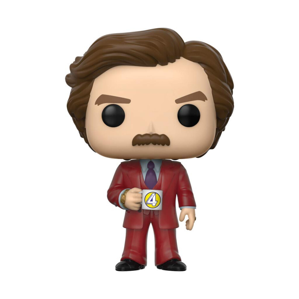 Funko Pop! Movies #948 Anchorman Ron Burgundy (Exklusiv Auf Der Sommer-Convention 2020)-image