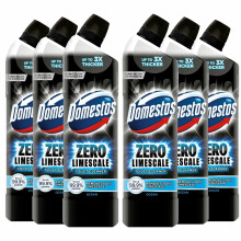 Zero Limescale Ocean Antibact Toilet Gel, 6 Packs of 750ml, Removes Dirt and Gives Zero LimeScale! Grab it Now to Keep Your Toilet Clean and Fresh!
