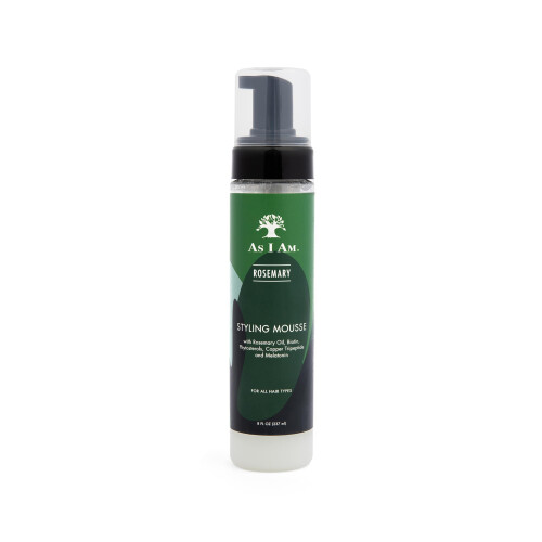 Mousse coiffante au romarin As I Am 237 ml