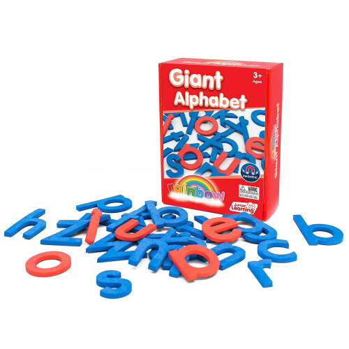 Junior Learning Alphabet Giant Rainbow Set om 26 JL606