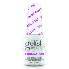 Gelish Mini Foundation Base Coat voor gelnagels - Sterke hechting Beschermt natuurlijke nagels Sneldrogend Compatibele Soak-Off Gel Polish & Structuu