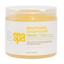 BCL SPA Peeling cukrowy do glebokiego nawilzenia i zluszczania z certyfikowanymi skladnikami organicznymi do uzytku profesjonalnego i domowego (16 un
