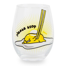 Poh r na v no Sanrio gudetama Please Stop Teardrop bez stopky s objemom 20 unc
