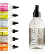 Spray suavizante Soak Flatter Spray anti-rugas de origem natural | Alternativa sem amido para passar acolchoado e costura | 8 onas | (Lacy)