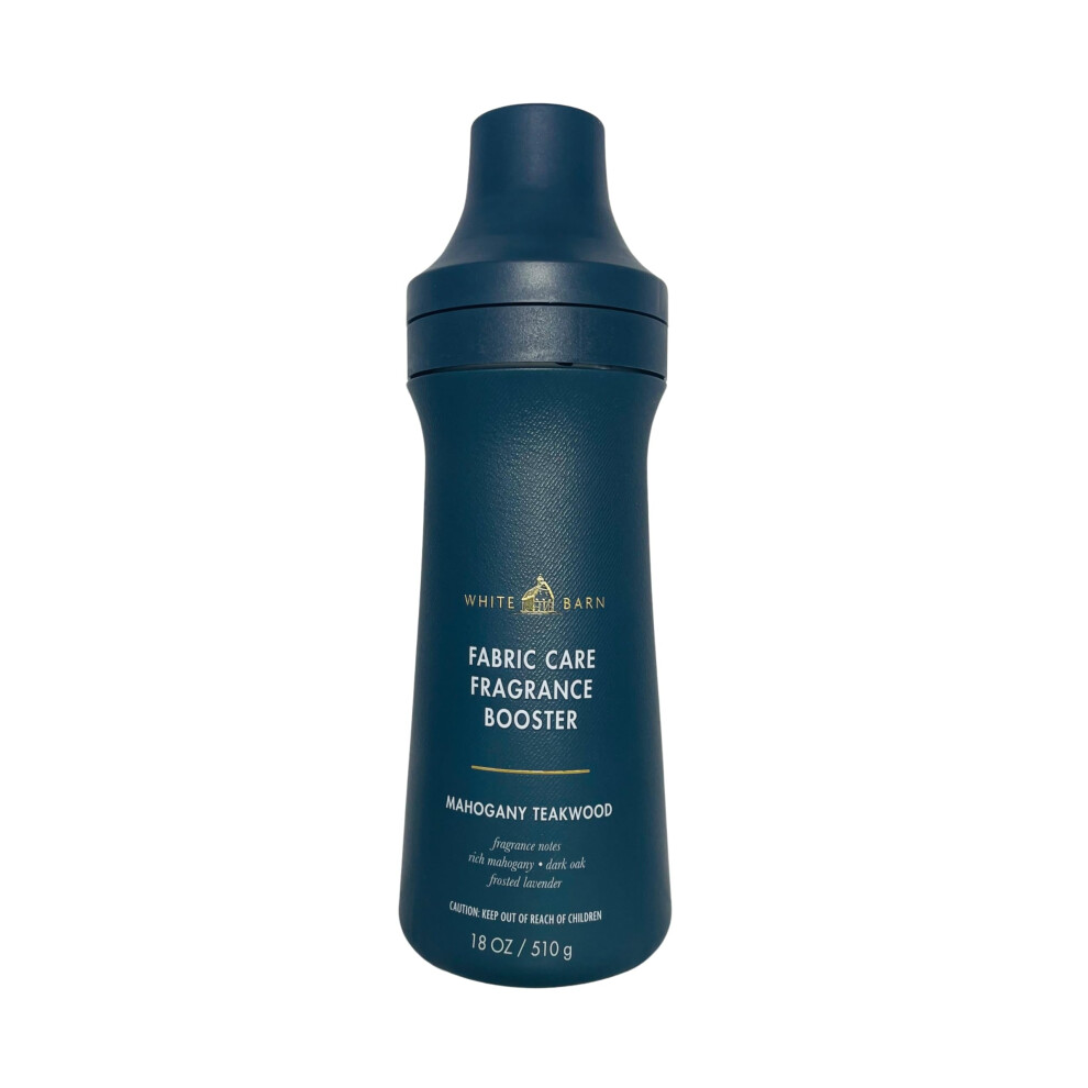 Bath & Body Works Mahogany Teakwood Fabric Care Laundry Fragrance Booster - 18 Ounces Concentrated