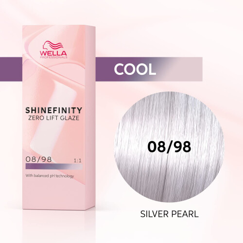 Wella Wella Shinefinity Zero Lift Glaze 60 ml 08/98 Silver Pearl 1