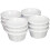 Winco Commerci?e Plastic Ramekin/Dipping Sauce Cup Glad 6 Ounce Wit (12 Pack) 1