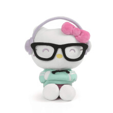 Gund Sanrio Hello Kitty Kawaii Style Plush Sched Animal Cat 9.5 """"
