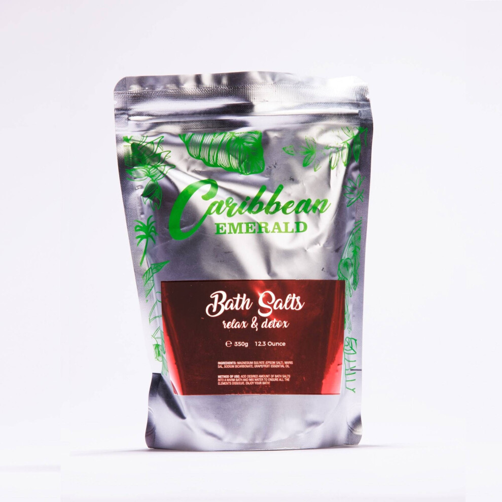 Caribbean Emerald Grapefruit Bath Salts