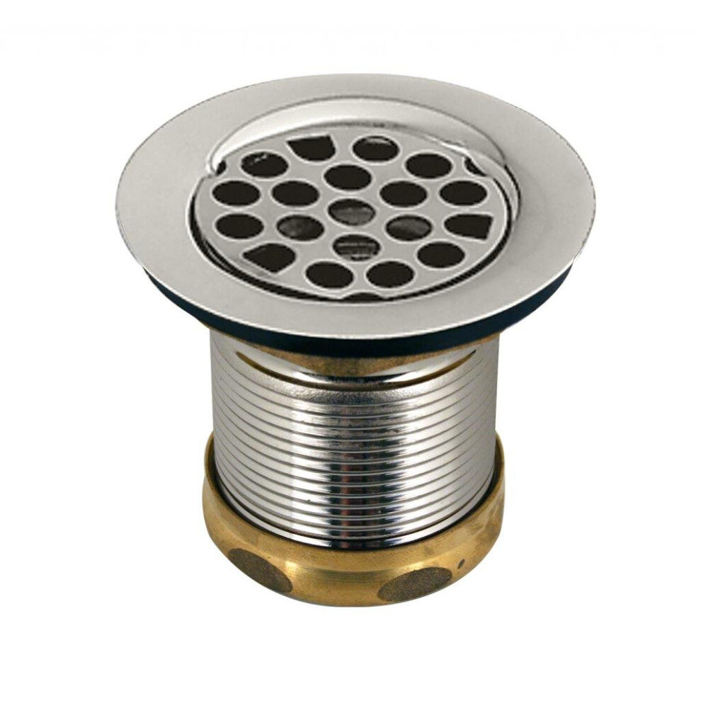 Westbrass Grid Basket Style Bar Sink Strainer Polished Nickel D2181-05 747028058056