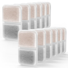 12-Pack Catit AiRSiFT Dual Action Air Purifier Pads compatiable with Cat Litter Box, Keep Nasty Smells at Bay