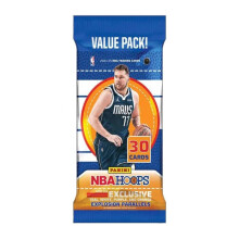 Confezione Jumbo Value Fat Pack Panini Hoops Basket NBA 2024/25 (Esplosione verde acqua ~ Esplosione bianca ~ Esplosione arancione parallela)