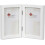Lawrence Frames 4 x 6-Inch Studio Wood White Double Picture Frame (755846D) 1