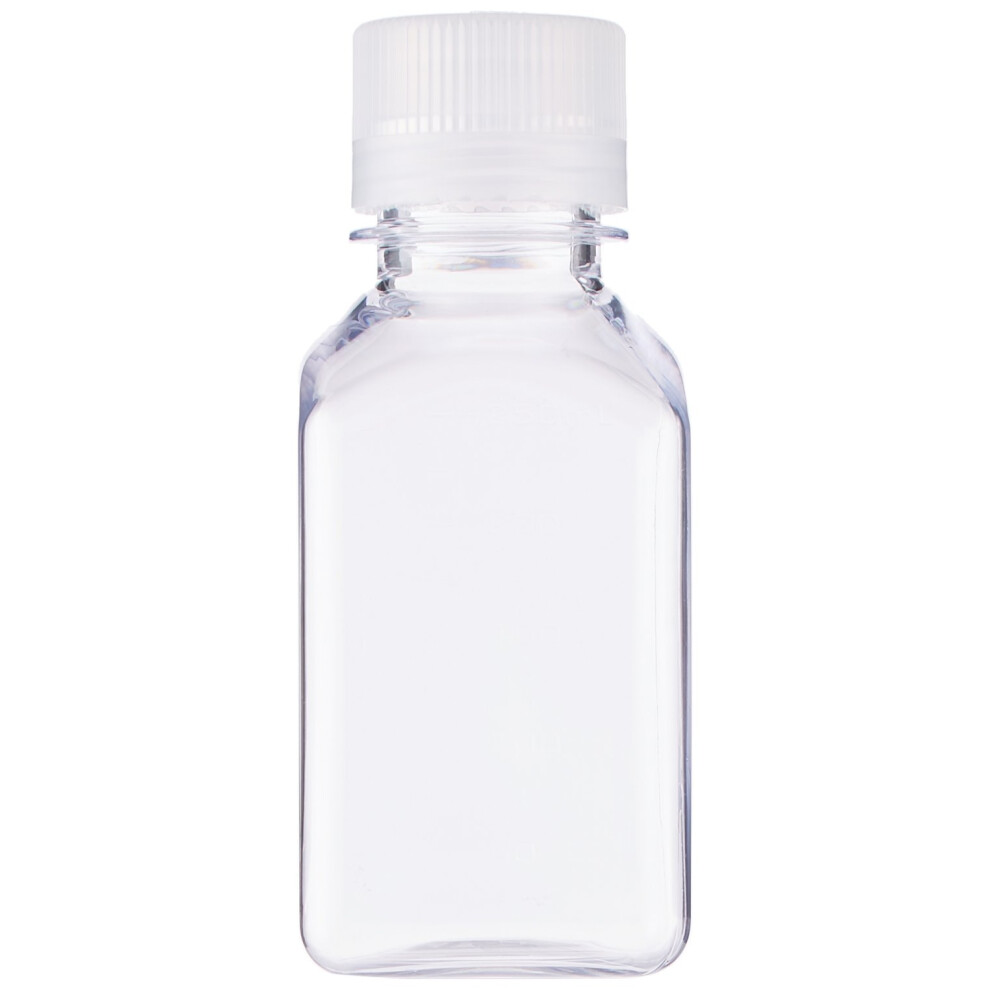 Bouteille de rangement carr   e transparente en Lexan Nalgene 8 oz.