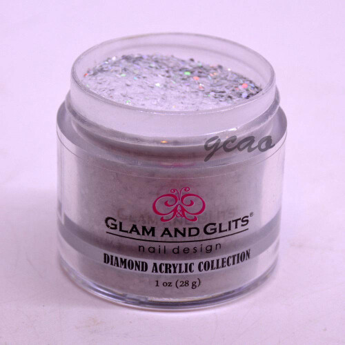 Akrylov    pr   ok Glam Glits, 30 g mincov   ho striebra