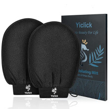 Guanti esfolianti pesanti Yiclick, scrub esfoliante per il corpo, per bagno e doccia, scrub esfoliante per il corpo, esfoliante per la rimozione