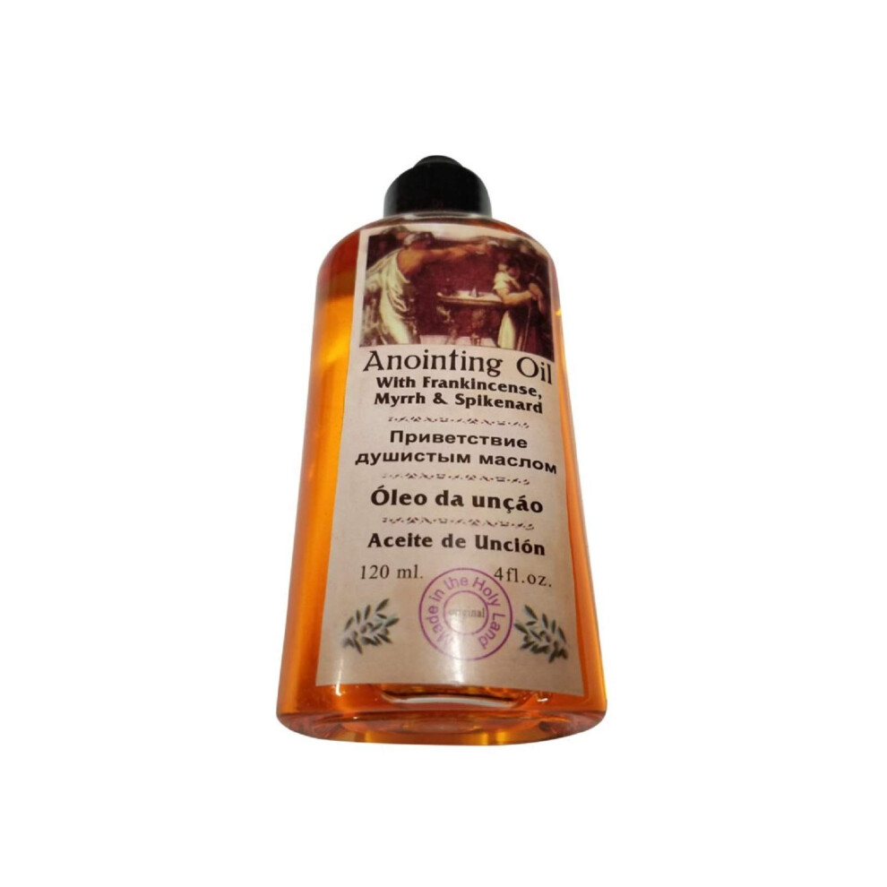 Lion Of Judah Market Israel Anointing Oil Frankincense Myrrh & Spikenard 120Ml