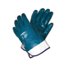 MCR Safety 9761 Predator, vollst   ndig beschichtetes Nitril, Einheitsgr      e, Blau/Wei    (12er-Pack)