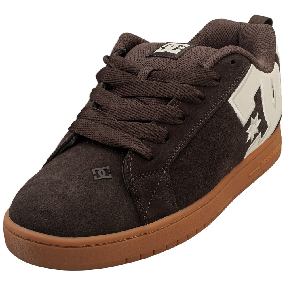 DC Shoes Court Graffik Se Mens Skate Trainers in Brown - 11.5 UK