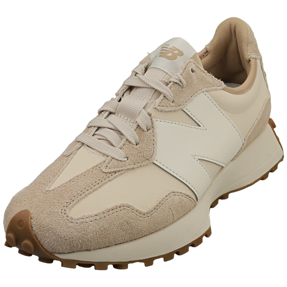 New Balance (8.5) 327 Mens Fashion Trainers In Beige Cream