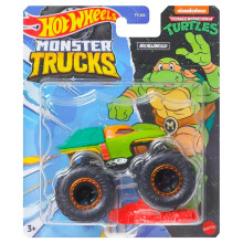 Truck di mostri a ruote calde per i mutanti adolescenti Ninja Michelangelo