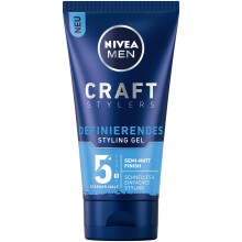 Craft Stylers Defining Styling Gel, Hair Gel with Semi-Matt Finish, Quick and Easy Hair Styling with Strong Hold, Pack of 1 (1 x 150 ml)