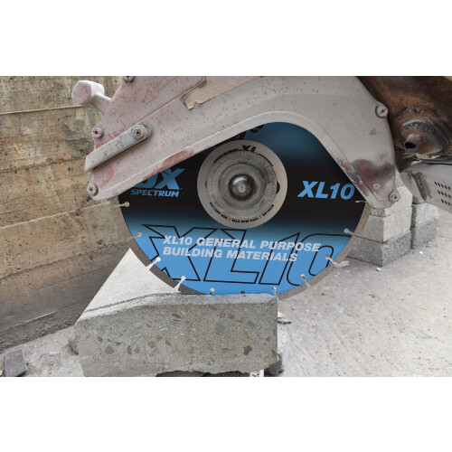 OX Trade XL-10 Segmented Diamond Blade - General Purpose - 300/20mm, Blue / Silver 1