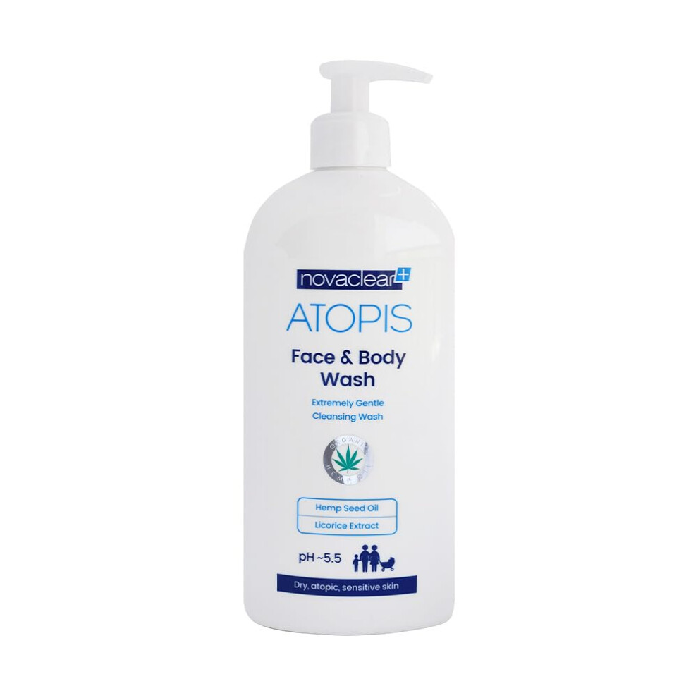 Novaclear Atopis Face And Body Wash- 500 Ml